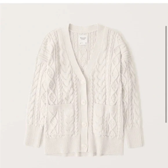 Abercrombie knit cardigan sweater - Picture 1 of 2